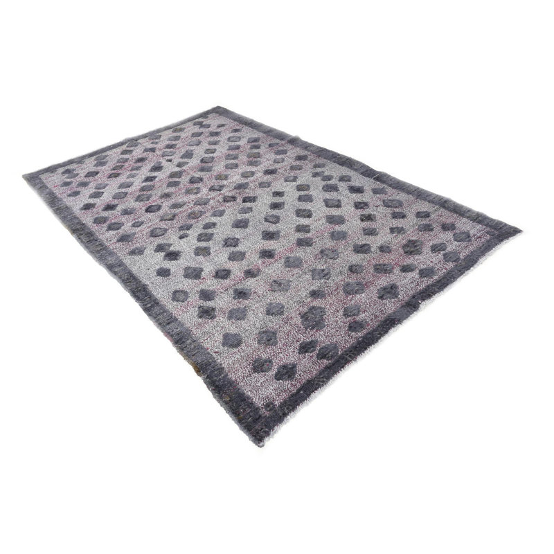 Tapis gris 5 x 8 Porcaro