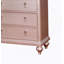 Mobilier de chambre à coucher de style contemporain avec garniture de miroir 1Pc