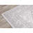 Vanille Oriental White Grey Traditional Area Rug-1113303821