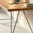 Rectangular Solid Wood Computer Desk-227664394