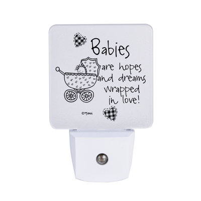 Auto On/Off Plug-In LED Night Light