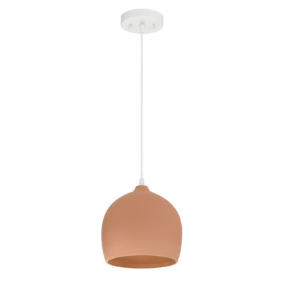 Javaeh Ceramic Bell-Shaped Pendant Light