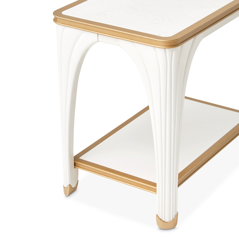 La Terrazza End Table, Cream