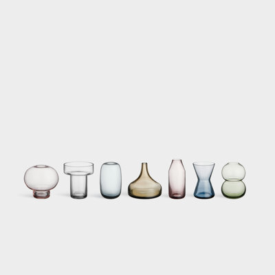 Vase de table en verre