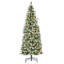 Arbre de Noël artificiel pré-éclairé enneigé-1047339138