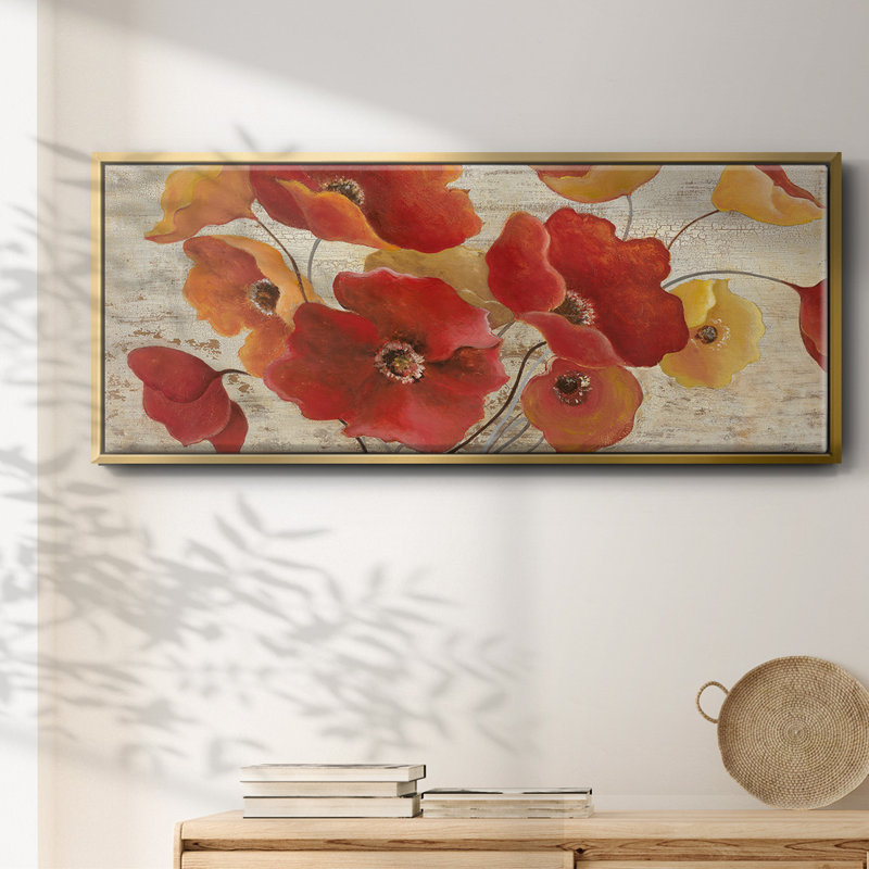Flanders Fields - toile encadrée, H 8 po x l 20 po