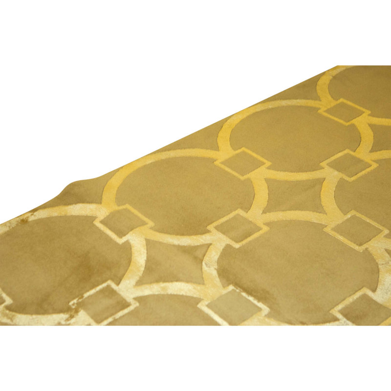Hand Knotted Area Rug in Amber