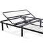 Base de lit simple à hauteur ajustable Black Head Up TG-130080139