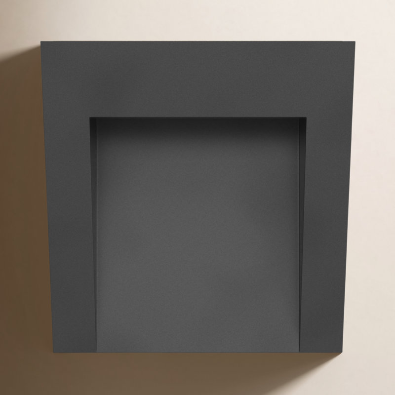 Hinkley Taper Integrated LED Outdoor Wall Mount, Textured Black