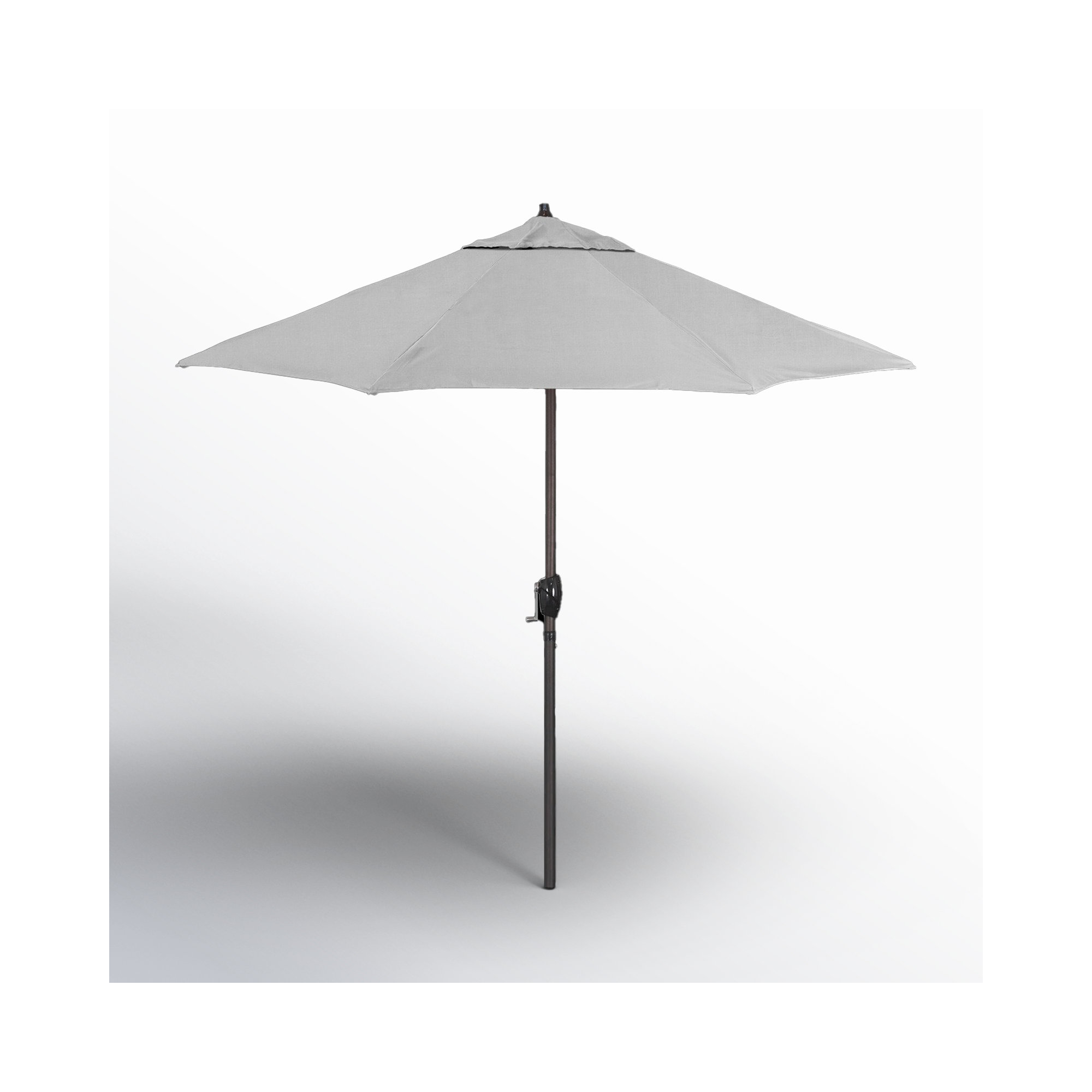 9' Market Sunbrella Umbrella, Canvas Granite Sunbrella® Canvas