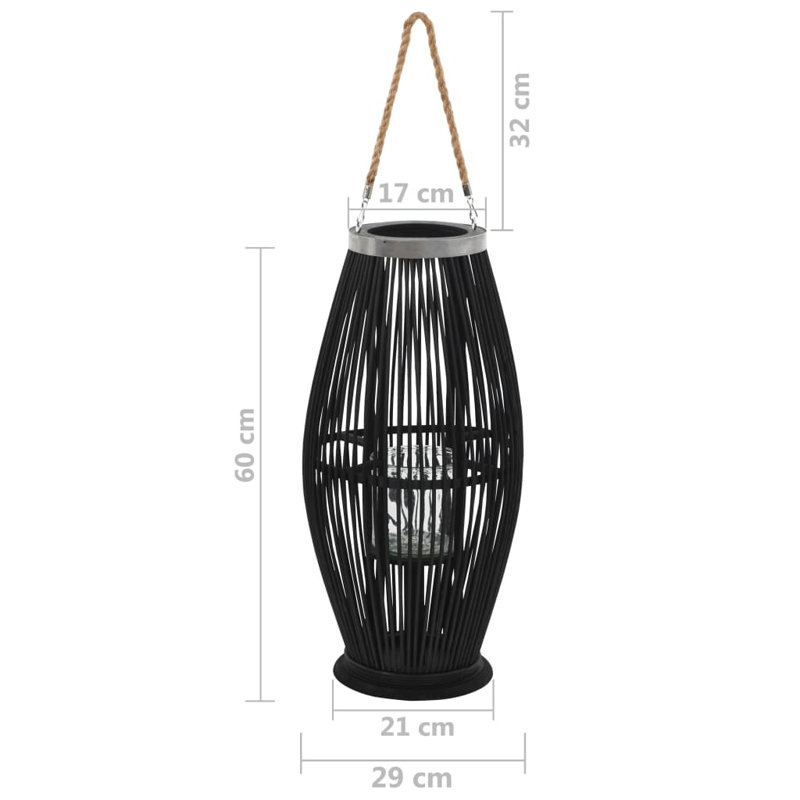 Wood Wall Lantern, 60 cm