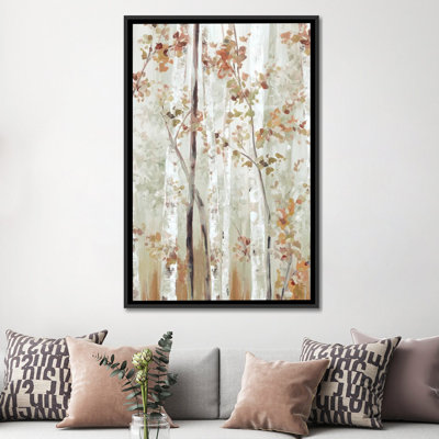 " Birch Wood II " by Eva Watts Painting Print