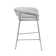 Madsen Upholstered Counter Stool with Metal Frame