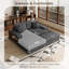 Oversized Upholstered Convertible Chaise Lounge Combination-371059570