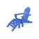 Cape Cod 2-Piece Folding Adirondack Seating Set