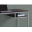 Bureau d'ordinateur 48 po en métal stratifié brun / gris contemporain pour bureau à domicile ou ordinateur portable | Idée cadeau-881741956