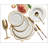 Anuhea 24 Piece Bone China Dinnerware Set - Service for 6
