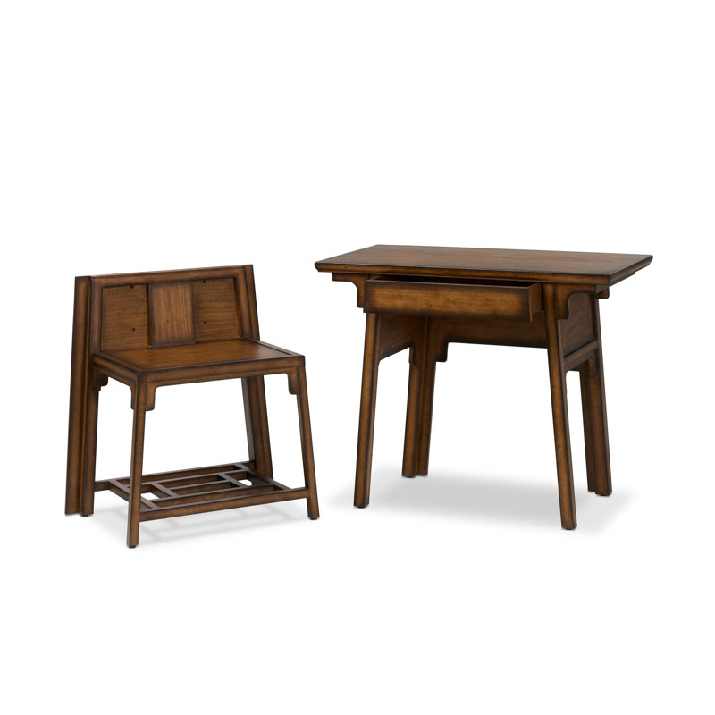 Zhang Solid Wood Writing Desk