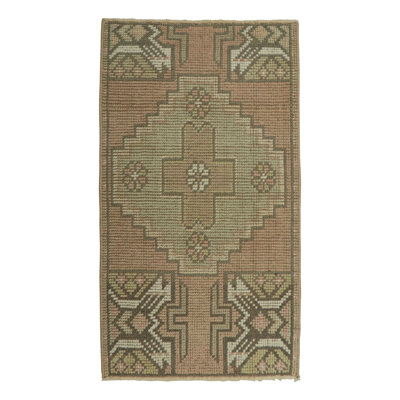 One-of-a-Kind 1'7x2'9 Hand Knotted Area Rug