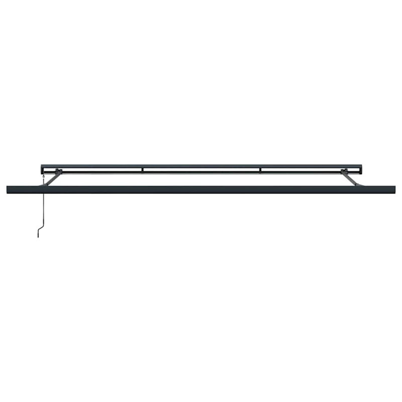 VidaXL Retractable Door / Window Awning, 500 cm W x 300 cm D, Anthracite