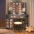 Chantle Modern Vanity with Lighted Mirror-1738658318