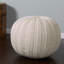 Pouf rond en coton bleu 20 po-138919824