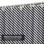 Rideau de douche abstrait à lignes croisées abstrait noir et blanc avec 12 crochets-1440297130