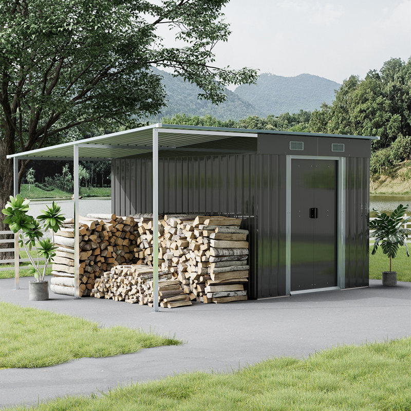 6X9FT Garden Metal Storage Shed