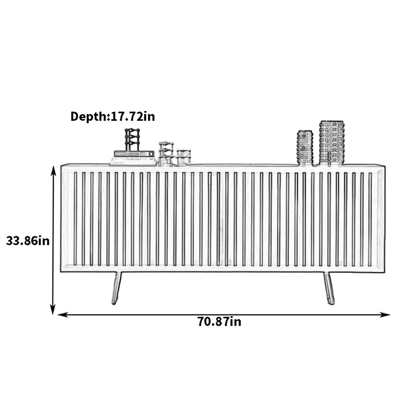 Simple Creative Sideboard