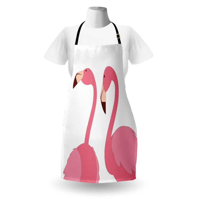 Tablier de flamant rose East Urban Home