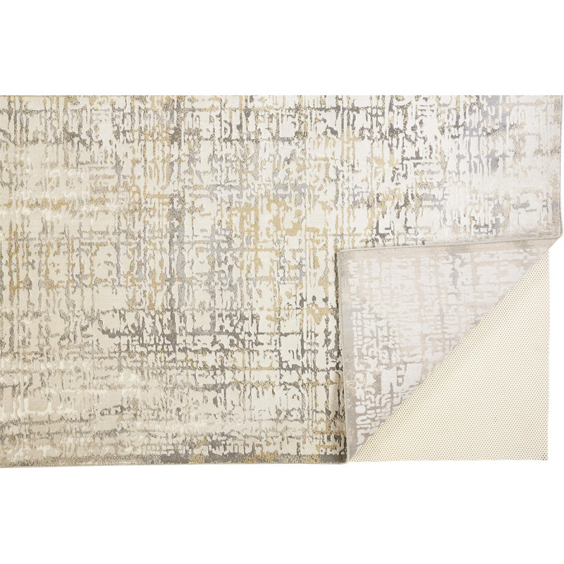 Tapis abstrait Ambrette, Rectangle 10 pi x 13 pi 2 po