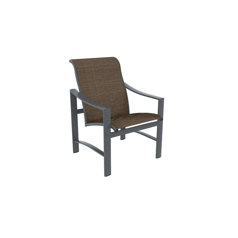 Kenzo Outdoor Dining Armchair, Graphite, Bogota