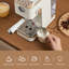 Machine à espresso compacte semi-automatique pour la maison, extraction à chaud et à froid, mousseur à lait vapeur, tout-en-un