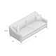 Joli 90" Loveseat
