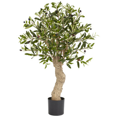 Olive artificielle 30 po en pot