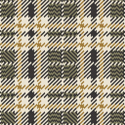 Clark Plaid 10' L x 24" W Wallpaper Roll