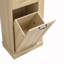 Grande armoire de rangement moderne avec compartiment inclinable, tablettes réglables, capacité de charge de 80 lb, charnières à fermeture en douceur et poignées en alliage d'aluminium pour la cuisine de la salle de lavage