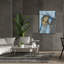  «Mesmerize 1» par Lori Arbel, art mural sur toile, 40 po x 54 po
