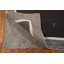 Tapis gris foncé en laine de style Gabbeh 5 x 8 po