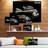 " Fish Skeleton Bone On Black "-25565510