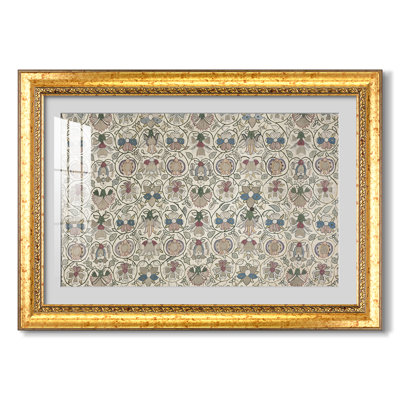 Custom Framed Masterpiece " Long Cushion Cover (Printed Textile) "