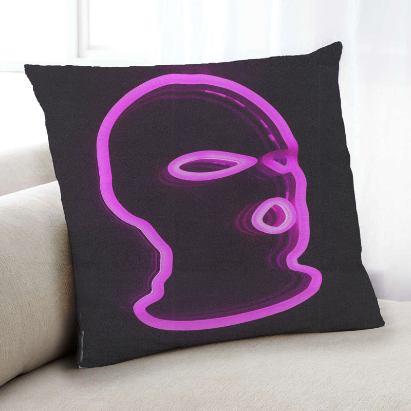 Coussin Neon Neon 24, Microsuède