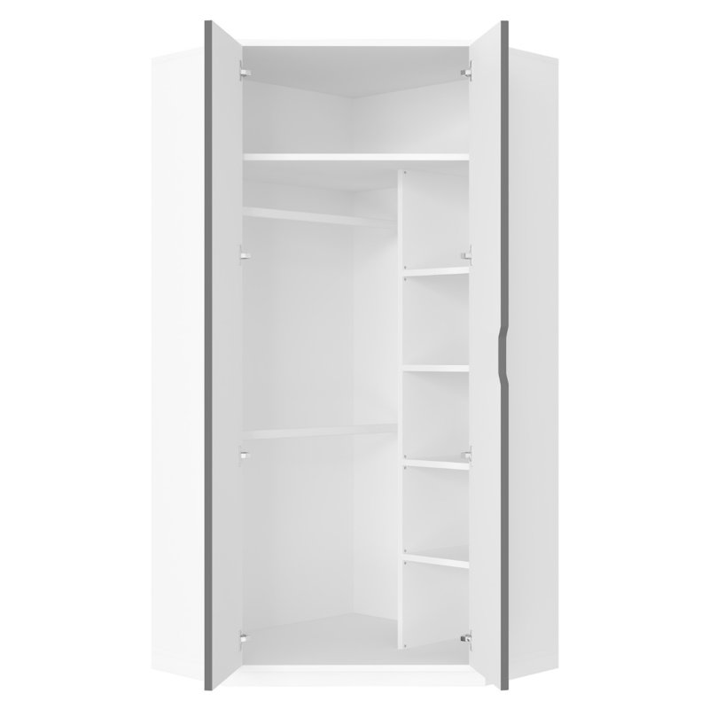Robbinsen 2 Door Manufactured Wood Wardrobe