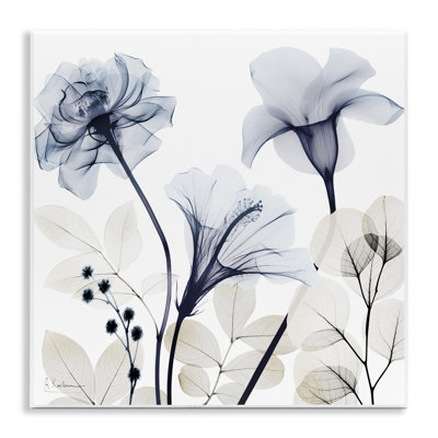 Plaque murale sophistiquée à fleurs minimalistes, design par Albert Koetsier
