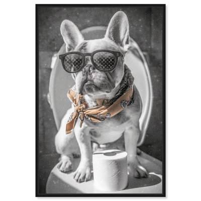 Impression sur toile Frenchie