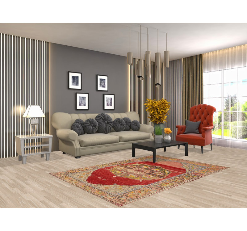 Tapis turc 100% laine Oushak