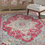 Tapis fuchsia / bleu Felty-1796295676