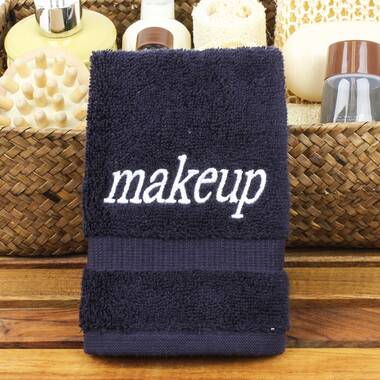 Black Make Up Washcloths Set