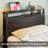 Twin Bed Frame with Storage Drawers and Outlet-Equipped Headboard | Multi-Functional Design, No Box Spring Needed-594058776-594058791