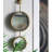 Iron Frame Vertical Round Mirror